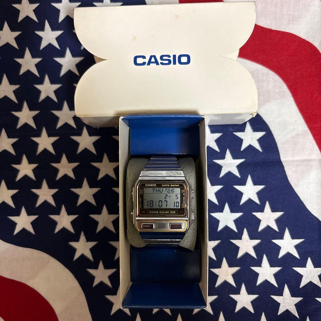 時計 CASIO DATA BANK PHONE DIALER 100