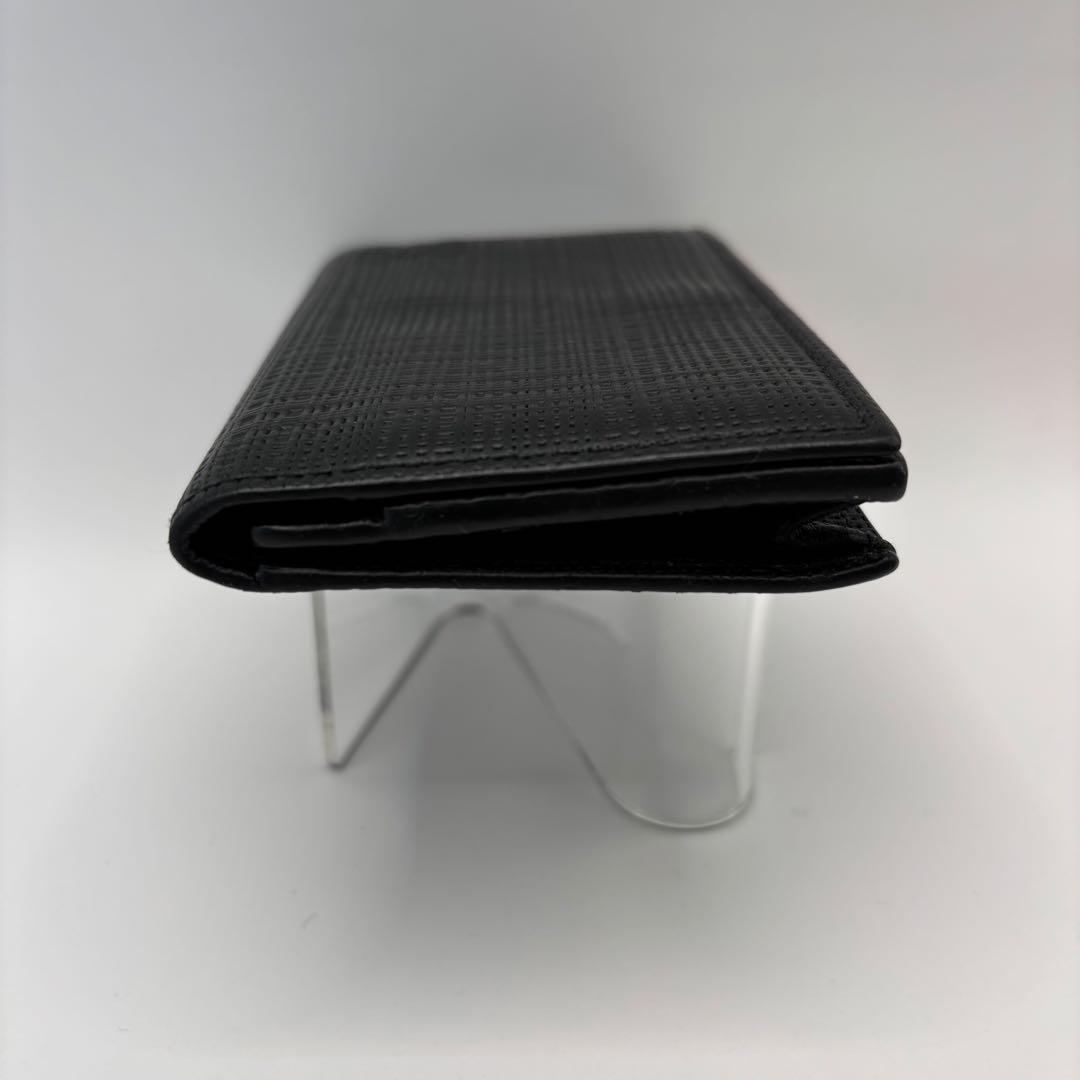 LOEWE カードケース　名刺入れ　ブラック　リネン　アナグラム　名刺ホルダー