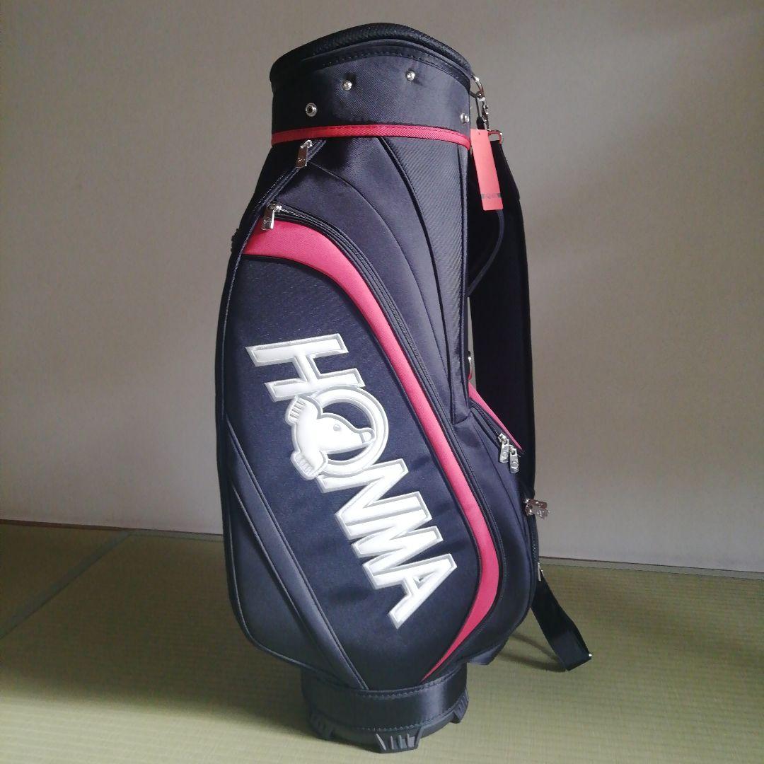 HONMA キャディバッグ 黒/赤　新品