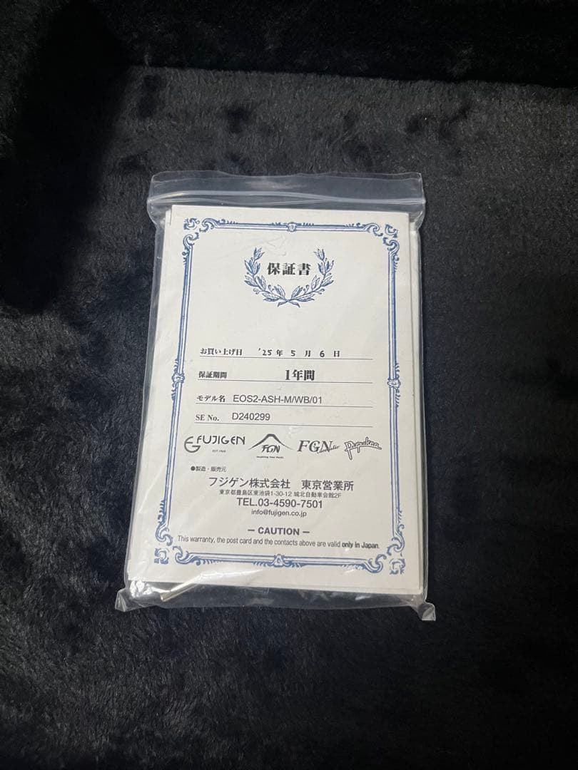 ギター FGN (Fujigen) EOS2-ASH-M/WB