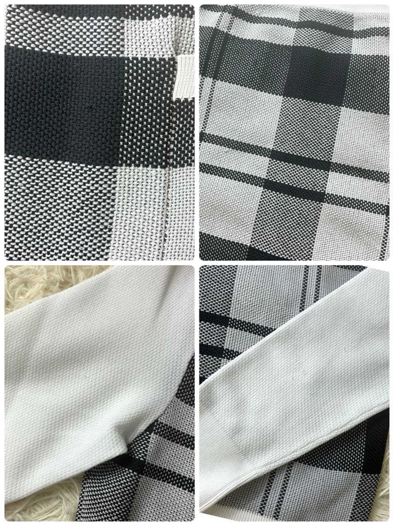 パーリーゲイツ 秋冬 レディース ゴルフウェア セットアップ チェック Sサイズ