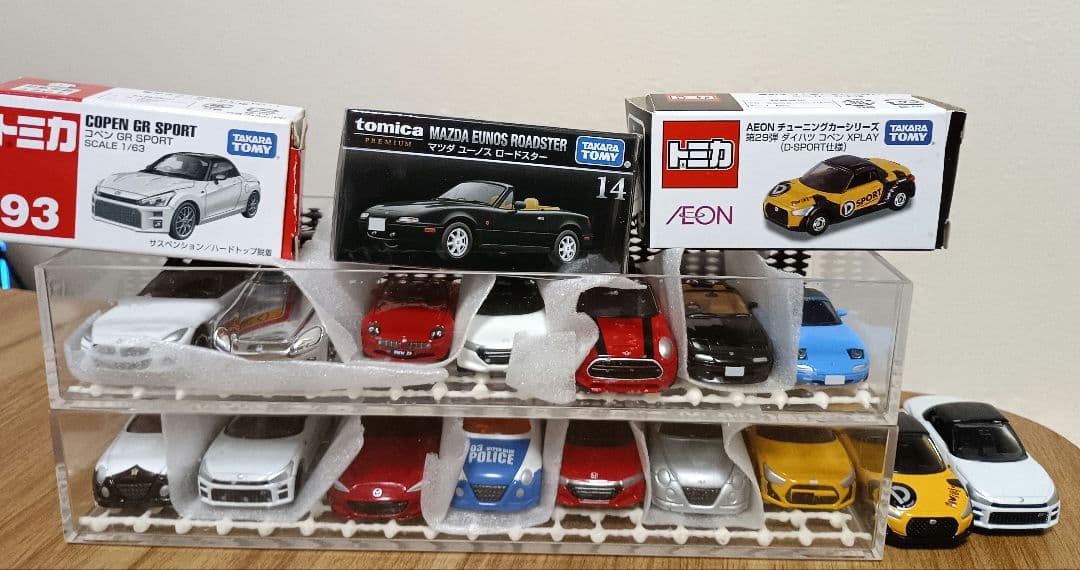 オープンカー トミカ ミニカー まとめ売り