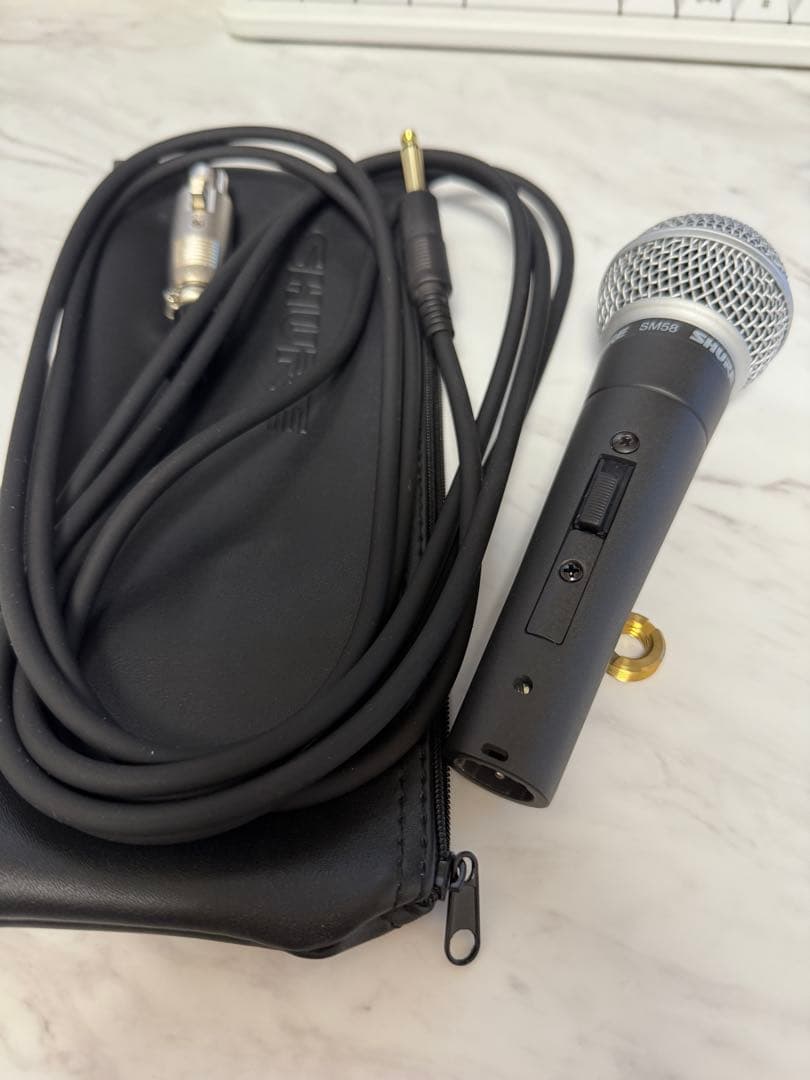 SHURE SM58 ダイナミックマイク 本体　箱無し