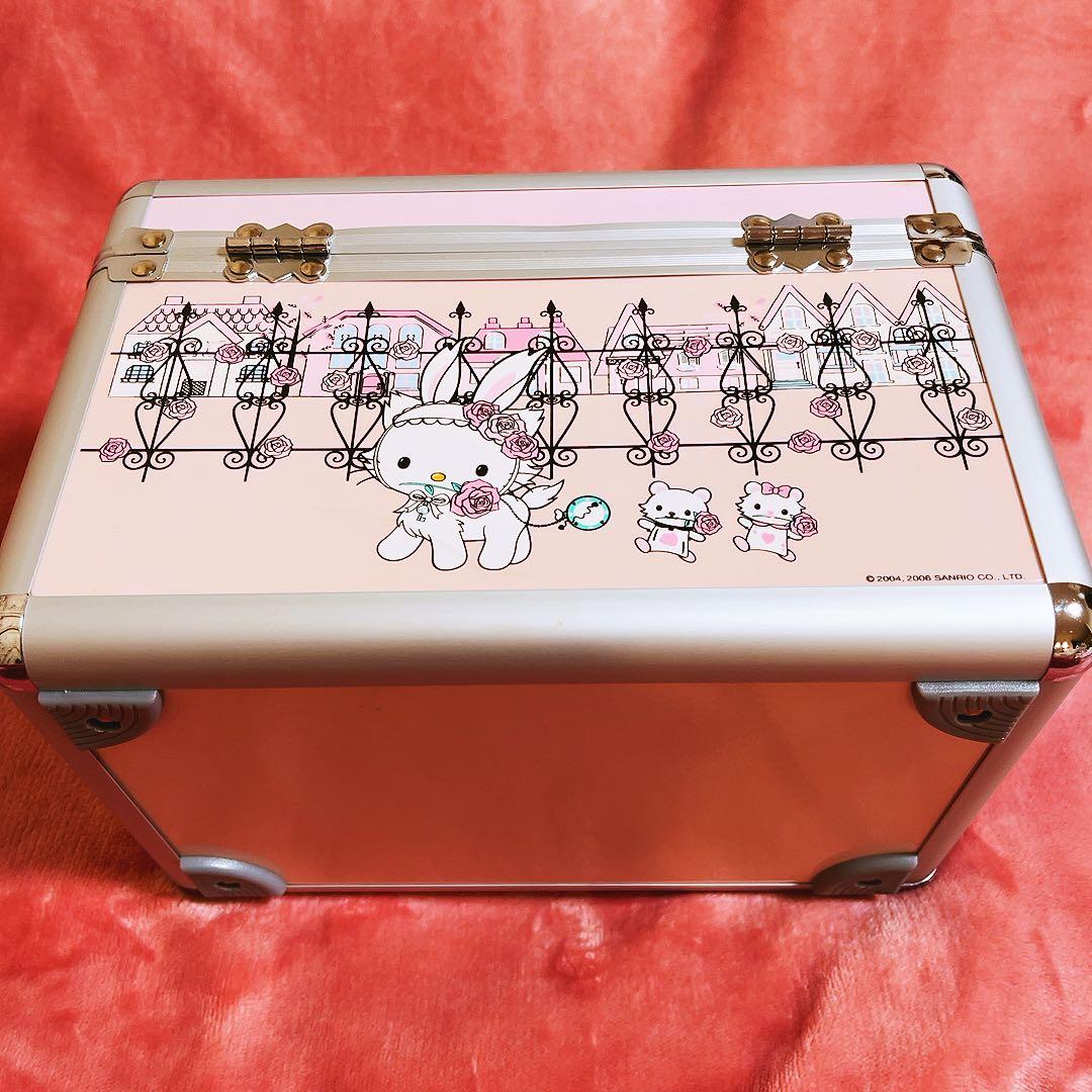 希少レア　チャーミーキティ　ウサミミ　コスメボックス　収納ケース　サンリオ