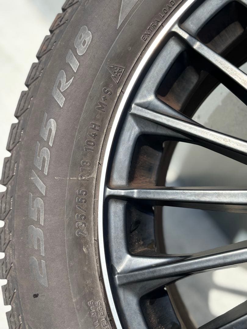 Benz GLB装着　Pirelli 18インチ タイヤ・ホイール4本セット