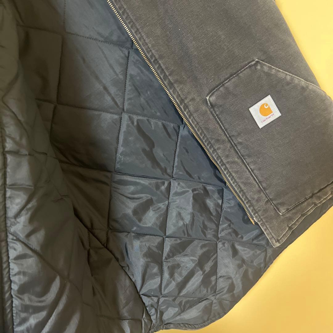 希少USA Carhartt カーハート ダックベスト Lフェードvintage