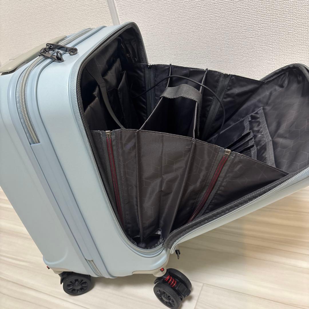 Proevo スーツケースSSサイズ33L（目安1泊2日）フロントオープン