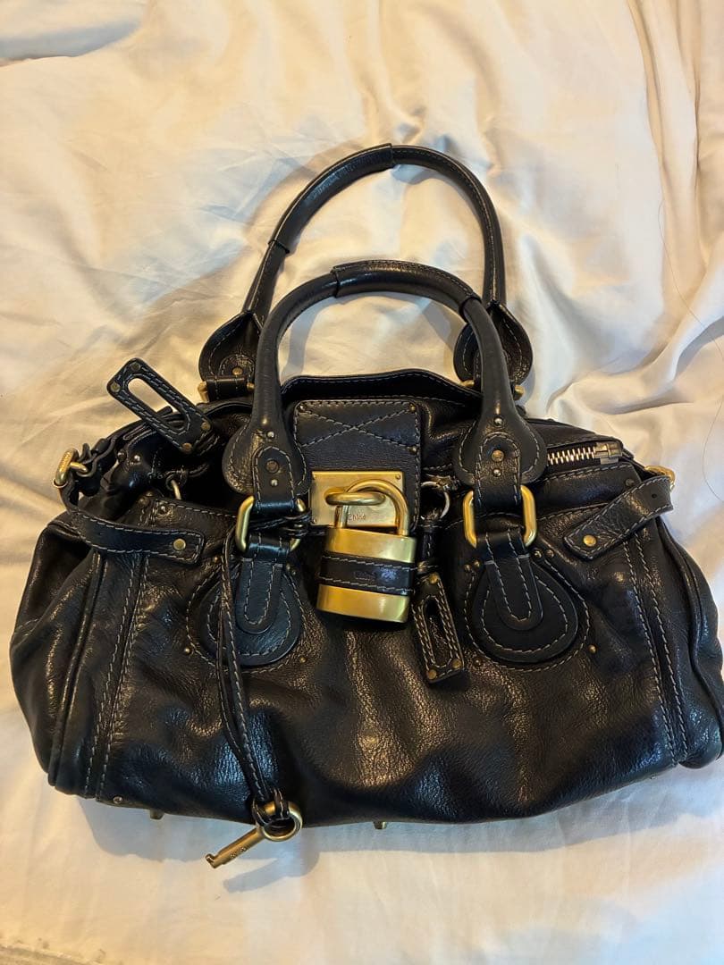 Chloe クロエ　パディントン　ハンドバッグ　ブラック　本日終了最終値下げ‼️
