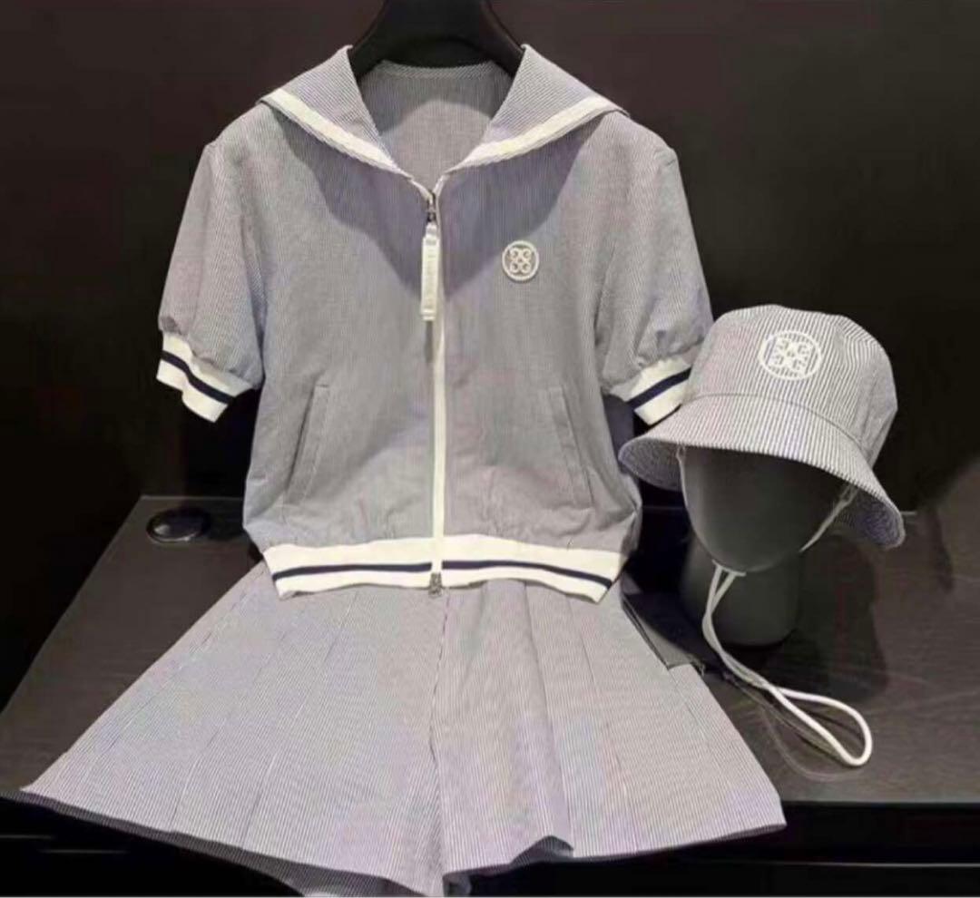 ジーフォア ゴルフウェア レディース 上下2点セット セットアップ