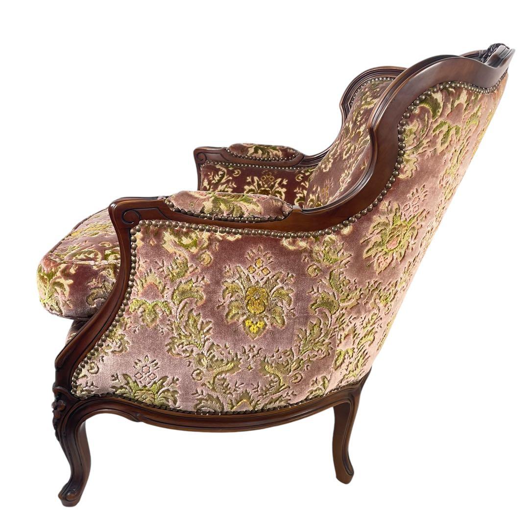 ひまわりサンサン　HR382 【美品】DOMANI ルイ15世 カリモク