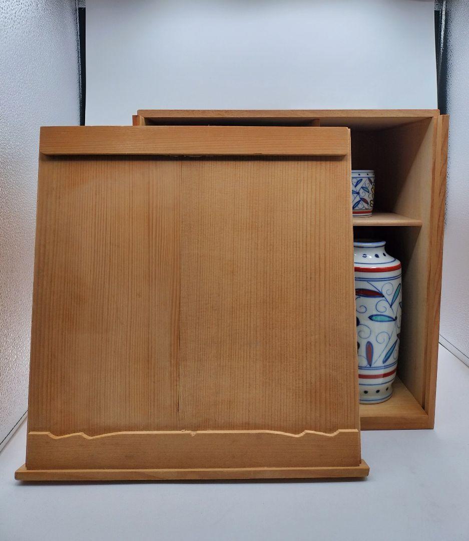 c873【新品・未使用】皆具 和蘭陀 オランダ 平安 手塚祥堂 紙箱 茶道具