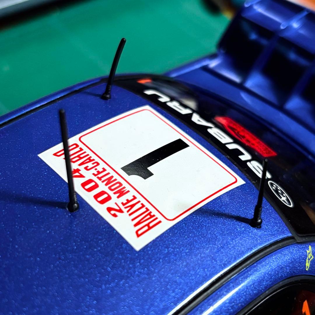 カスタム品 1/18 Solido スバル インプレッサ WRC モンテカルロ