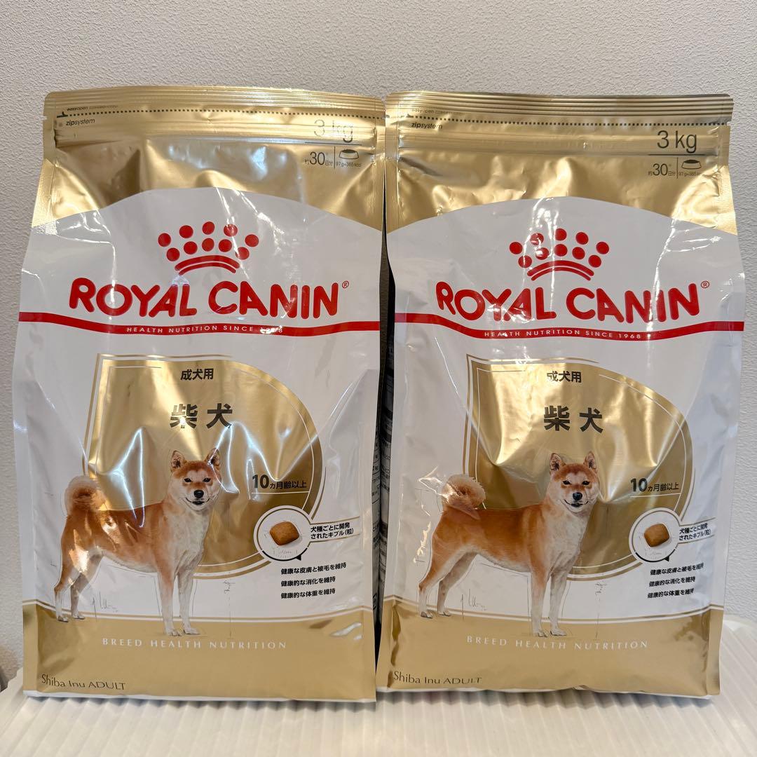  CANIN 柴犬用 ドッグフード 3kg×2袋セット