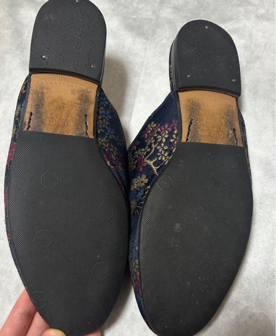 mermaid　　ディズニーコラボ　GUCCI ミュール　24センチ