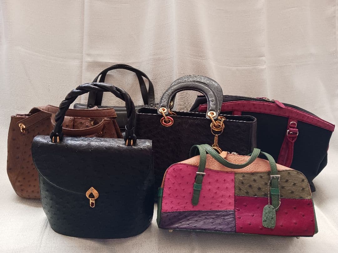 オーストリッチバッグ　６点セット