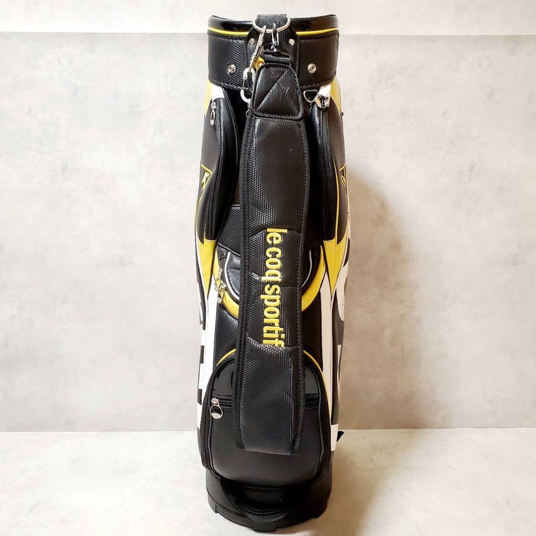 【良品】le coq sportif ゴルフバッグ キャディバッグ