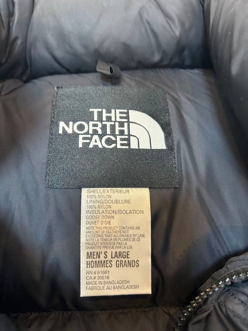 The North Face 黒 ダウンジャケット 700フィルパワー