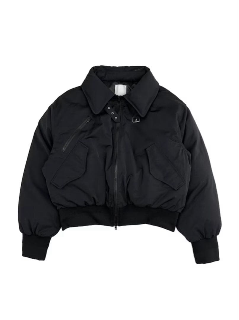 ジャケット・アウター Chikashitsu + stand neck padding jacket