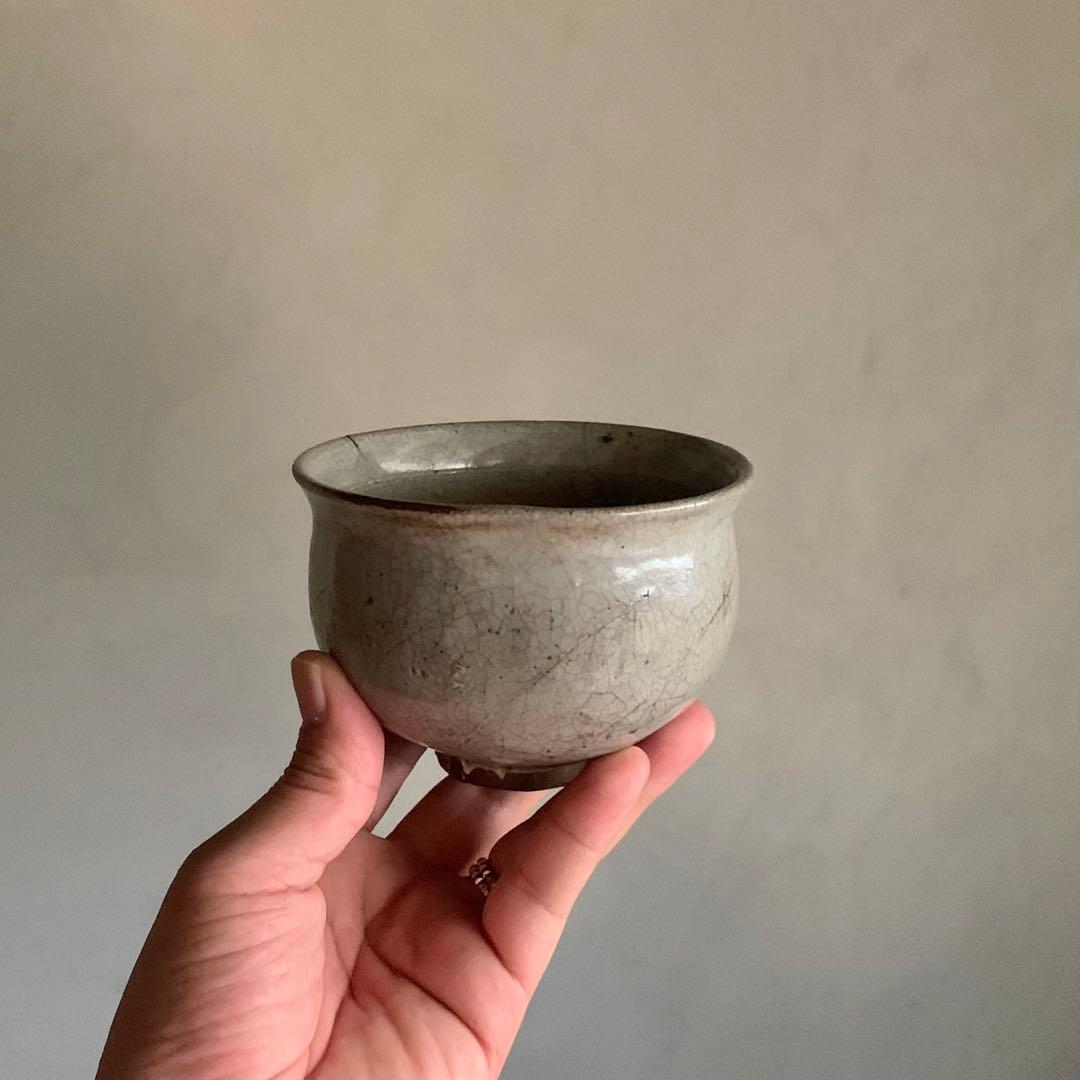 白象嵌 茶碗 茶道具 古美術 古道具 アンティーク 江戸後期〜明治初頭