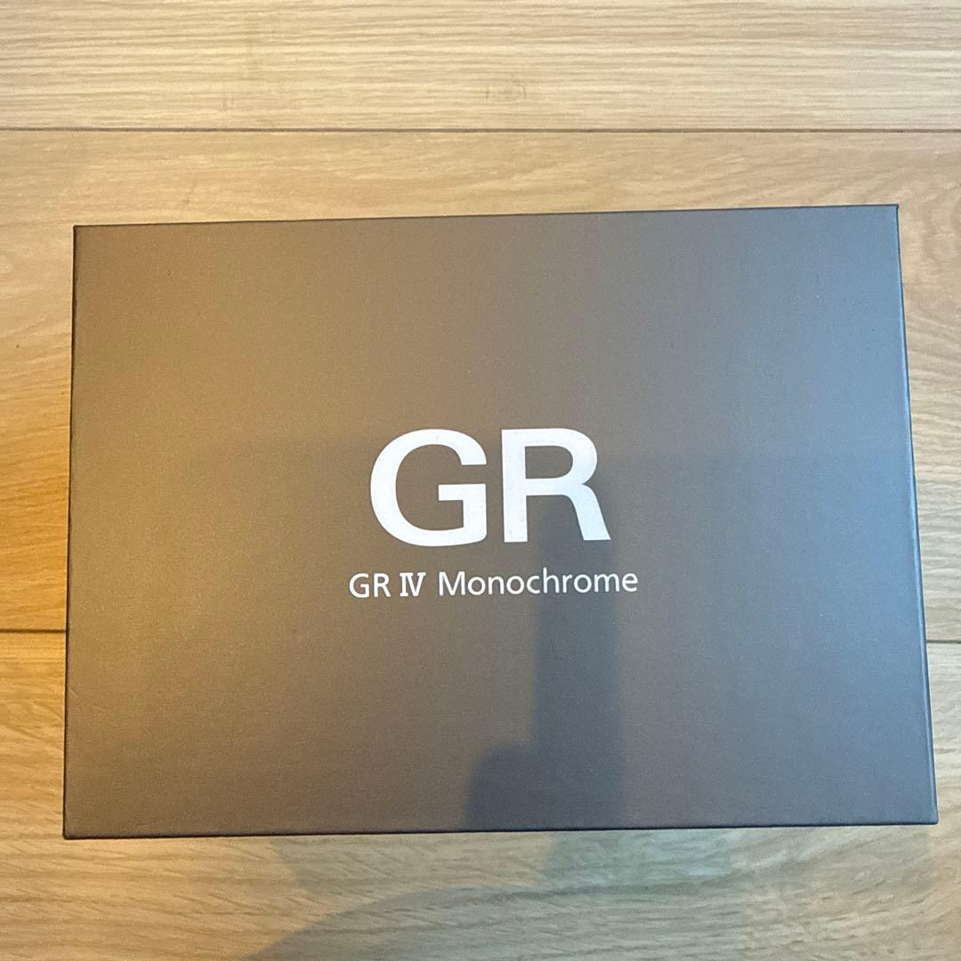 即日発送 RICOH GR IV Monochrome 新品未使用品