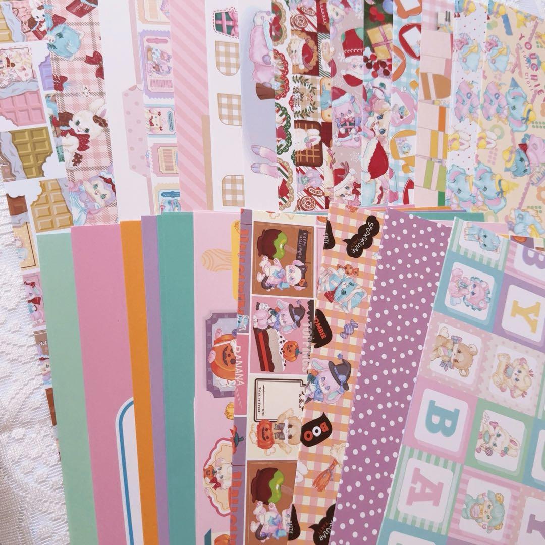 ayyjewel デザインペーパー 大量 まとめ売り 国内作家