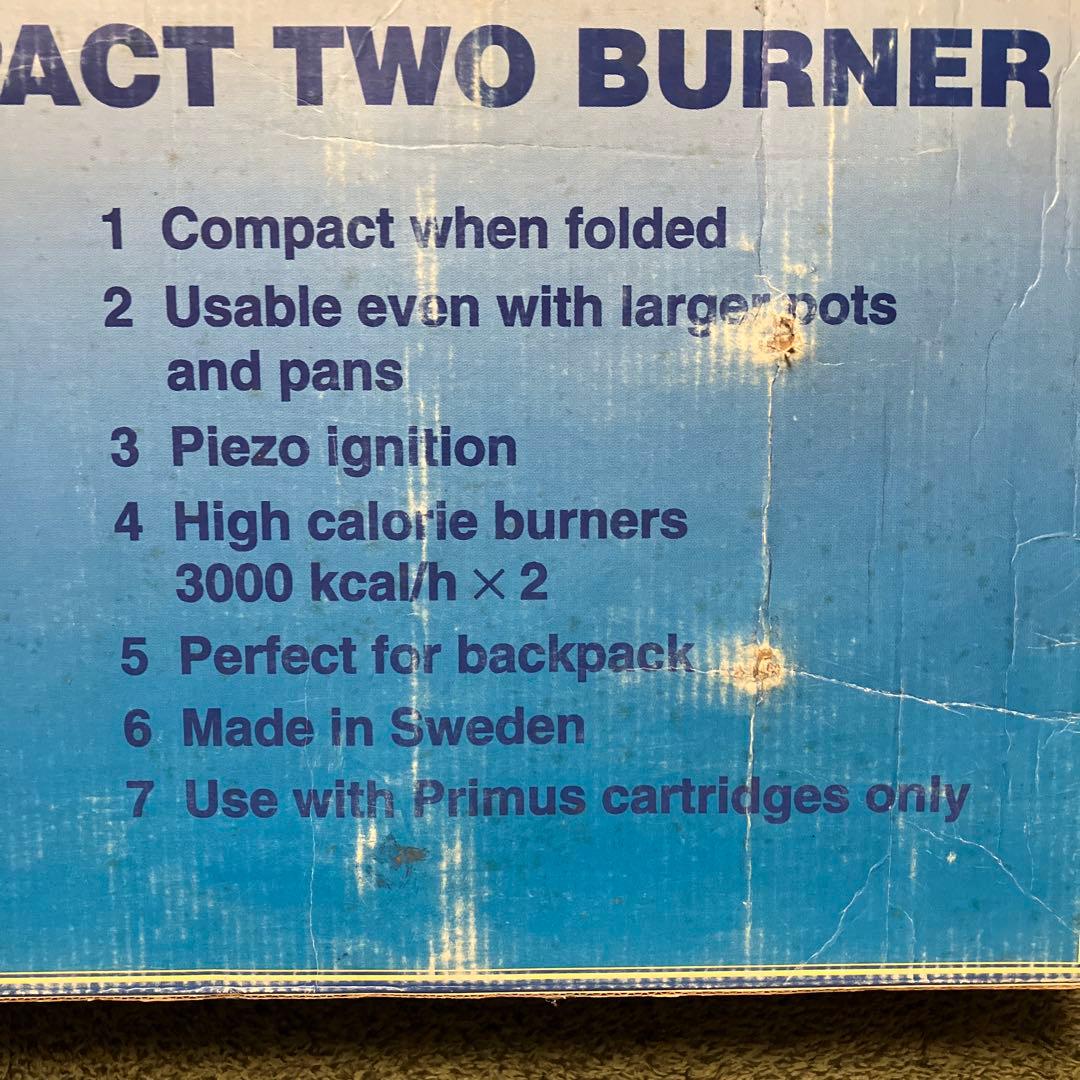 PRIMUS IP-2290 コンパクトツーバーナー スウェーデン製