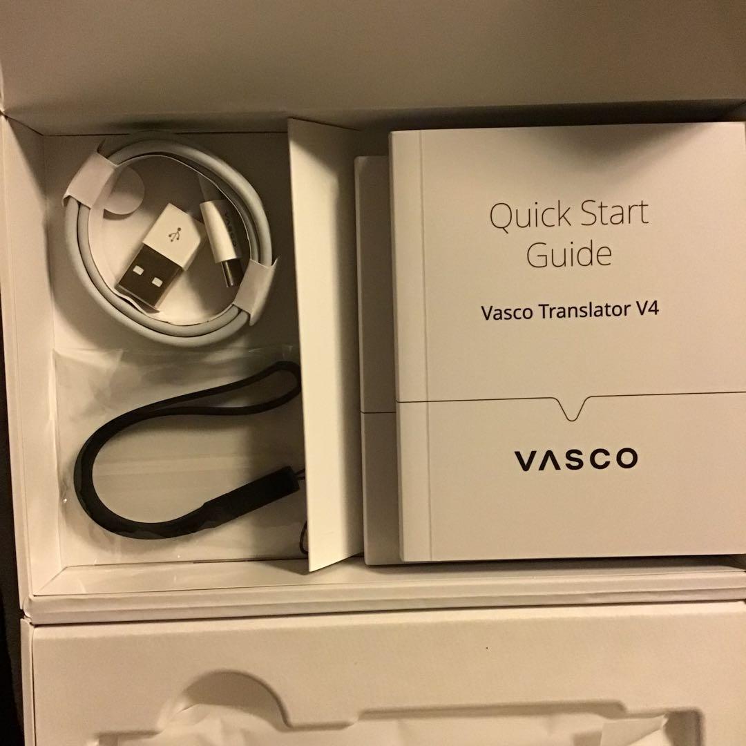 Vasco Translator V4| 音声翻訳機 翻訳機 保護ケース付き