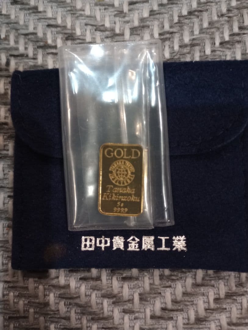 純金インゴット 99.9% 5グラム