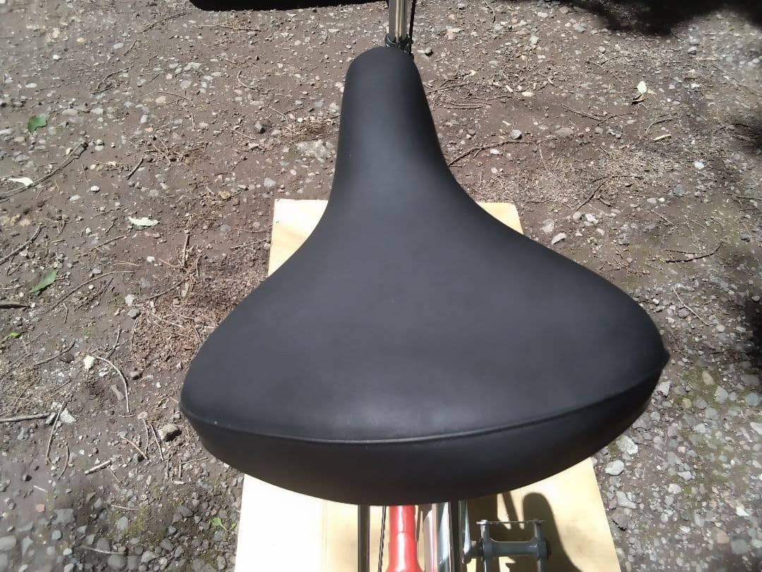 ブリジストン◆12インチ　ピクニカ　赤　レストアベース　折り畳み式