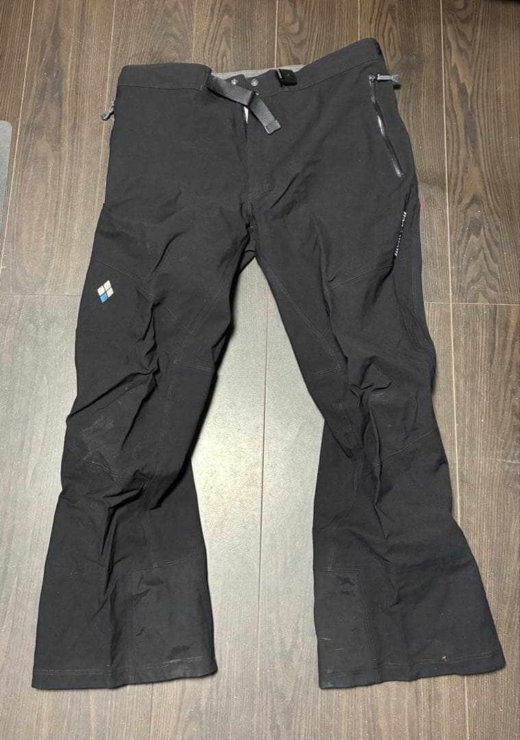 モンベル　スノーボード用パンツ ブラック