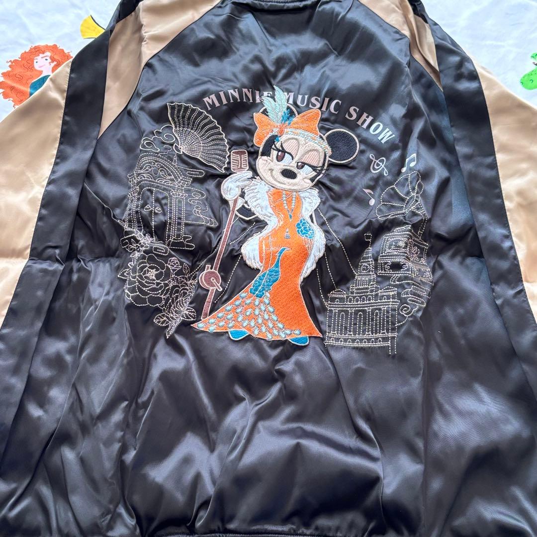 上海ディズニーランド 限定 ミニーマウス スカジャン 新品未使用 XL