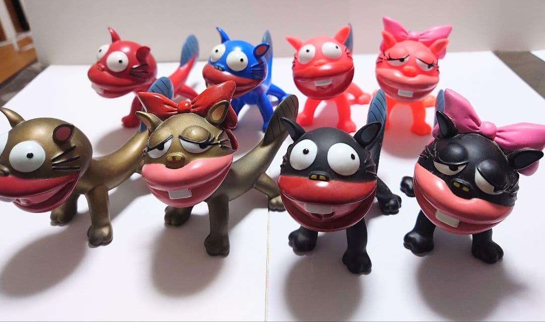 天才バカボン　ウナギイヌ　ウナギ犬　開運ソフビフィギュア8種　赤塚不二夫劇場