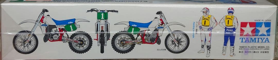 【未組立】TAMIYA　 KTM250MX モトクロス ライダー付き 1/12