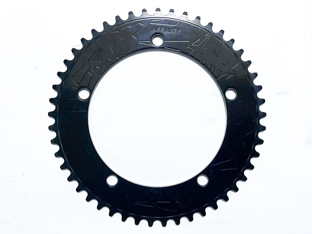 ★極美品 Affinity pro chainring 49t PCD144黒★