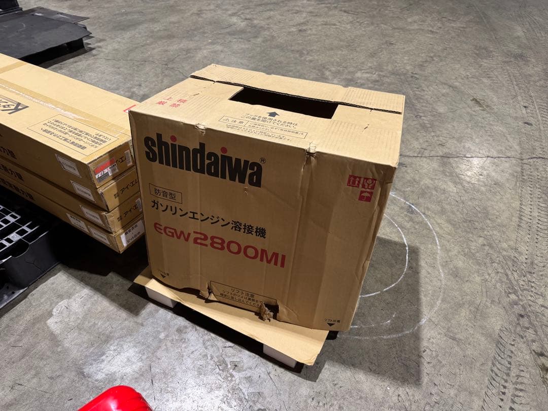shindaiwa EGW2800MI 発電機 赤