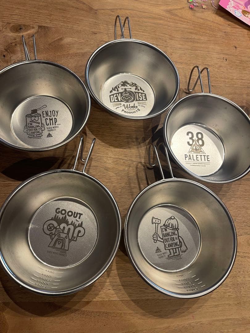 デバイスワークス　シェラカップ 調理器具 キャンプ マグカップ 激レア