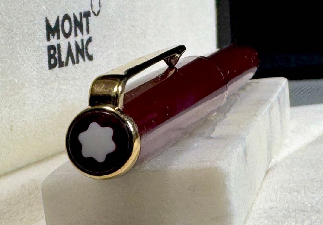 【極美品】モンブラン絶版モデル「CLASSIC」ボールペン　ボルドー