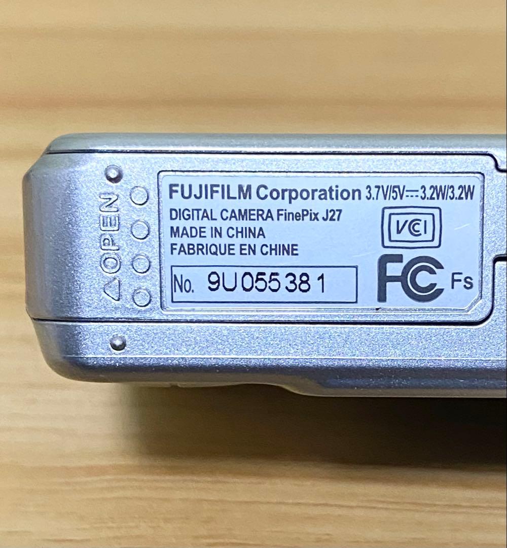 デジタルカメラ FUJIFILM Finepix J27