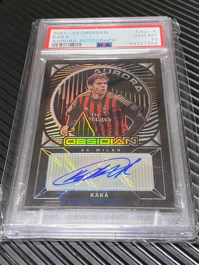 obsidan 2021-22 kaka カカ　PSA10 サイン　/40