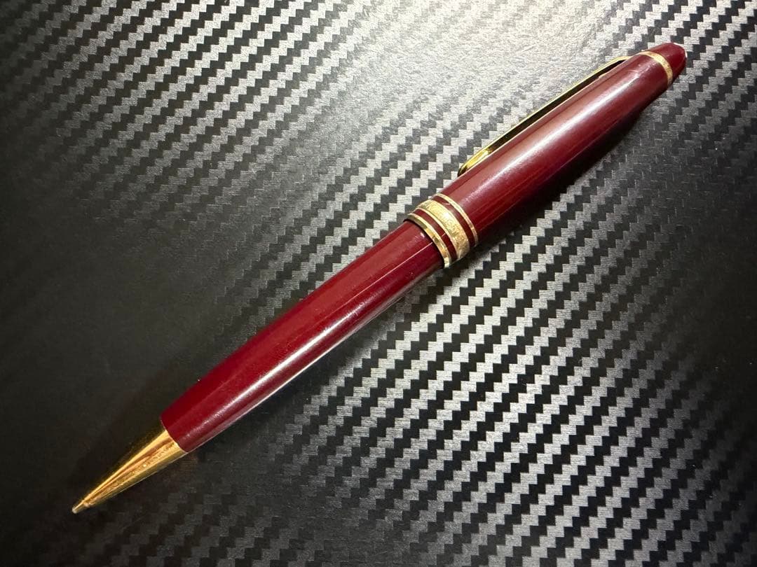 美品 モンブラン マイスターシュテュック 165 ボルドー ペンシル 0.5mm