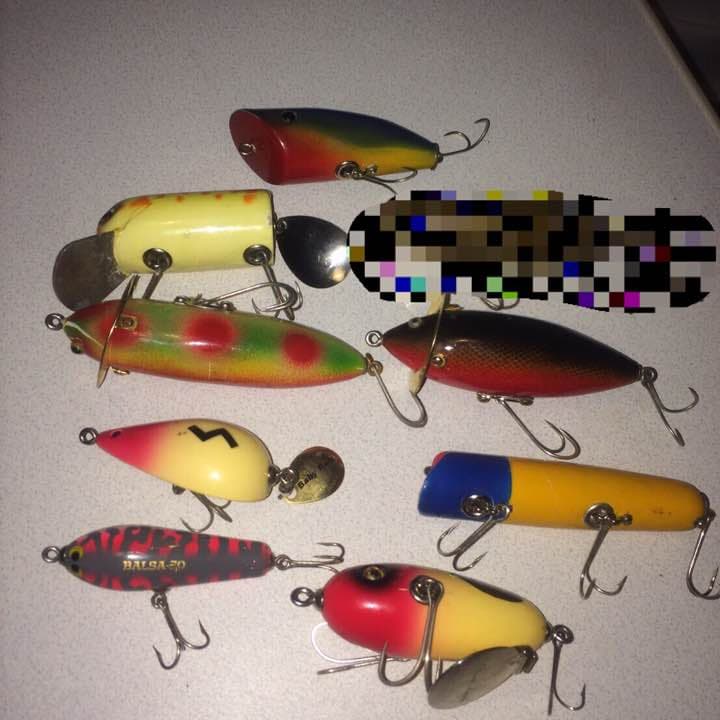 BALSA50バルサ含め8点ルアー トップウォーター オールドルアー
