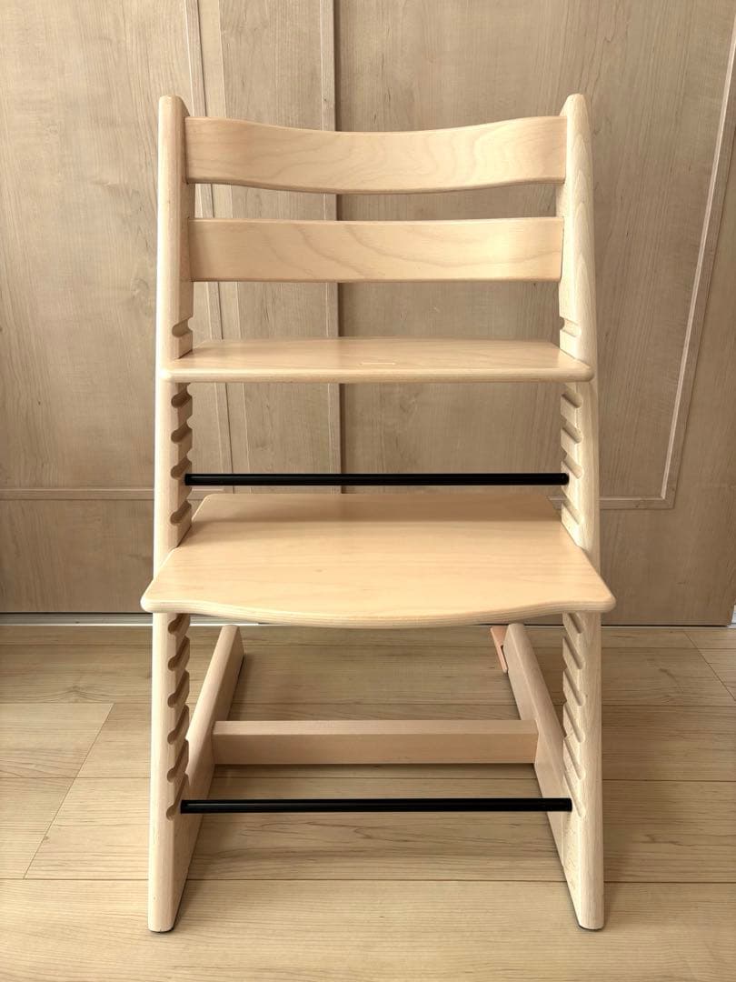 極美品‼︎ストッケ トリップトラップ ホワイトウォッシュ 新型 シリアルナンバー6