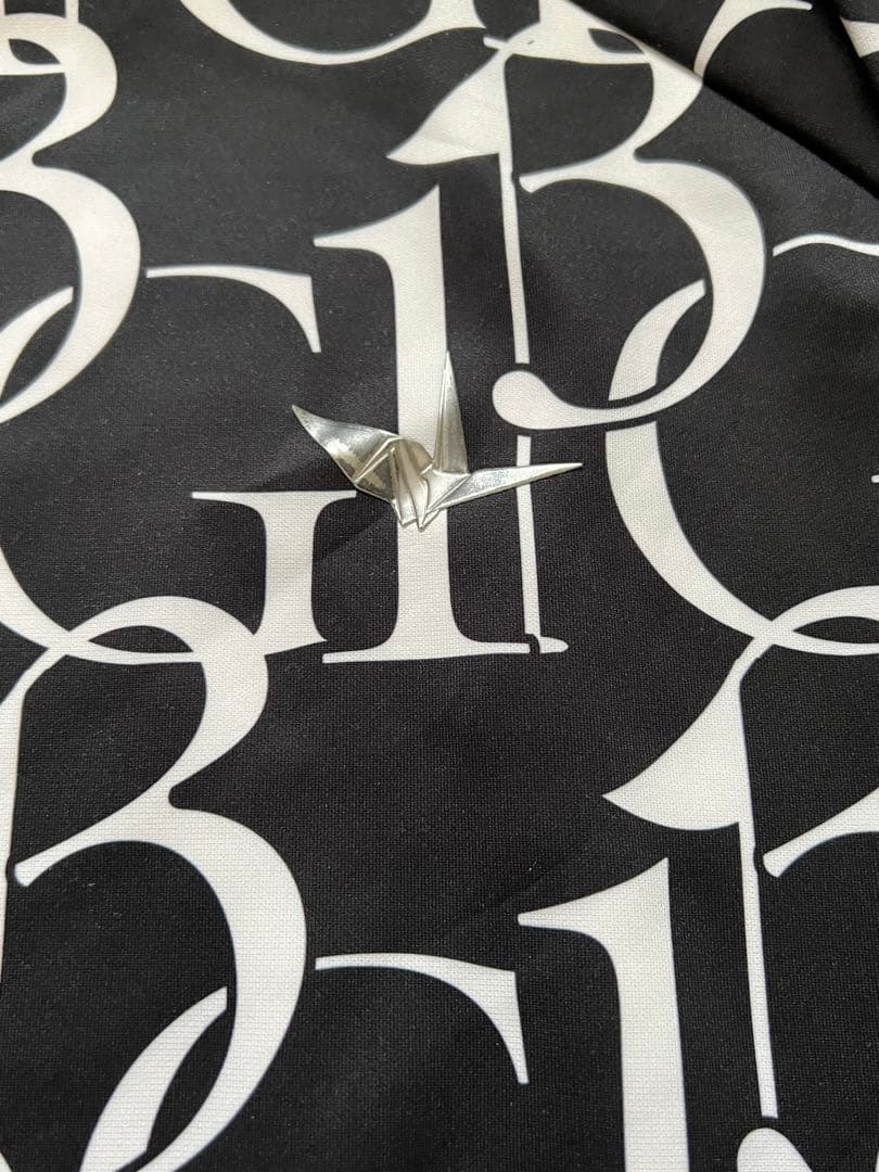 1PIU1UGUALE3 ロゴプリント 長袖シャツ VI