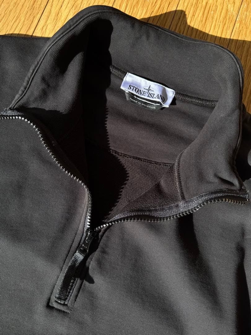 【国内正規品】定価6万超 STONE  Half Zip Sweat