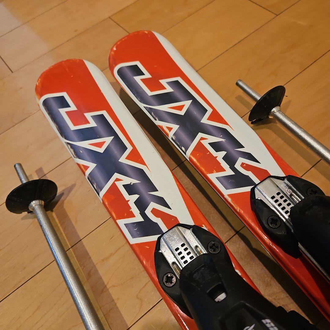 BXB スキー板108、ストック85、スキーケース(迷彩柄)　セット販売