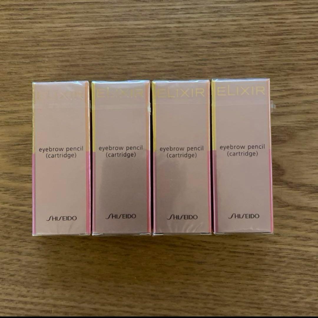 エリクシール アイブローペンシル BR652 4本セット