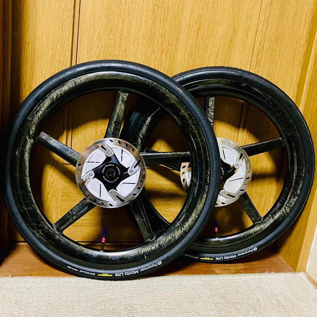 ⭕️お得 入手困難 軽量 20インチ 406 カーボン ディスクブレーキ ホイール