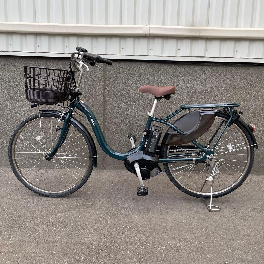 ヤマハ電動アシスト自転車26インチバッテリー12.3A h