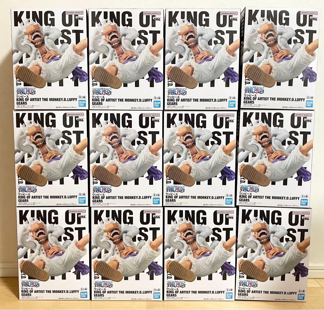 ワンピースKING OF ARTISTフィギュア まとめ売り ルフィ ニカ×12