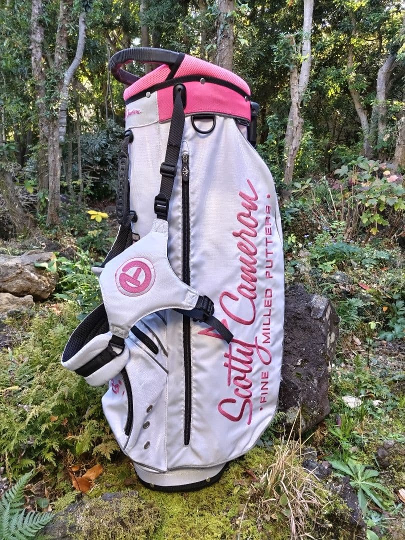 Scotty Cameron キャディバッグ ホワイト/ピンク